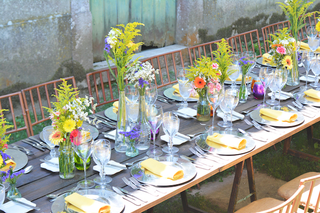 Vintage wedding in the quinta