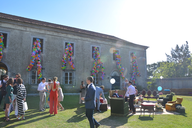 Vintage wedding in the quinta